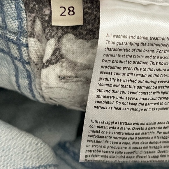 Stella McCartney Skinny Ankle Grazer Star Jeans Womens Sz 28 America - Picture 10 of 11